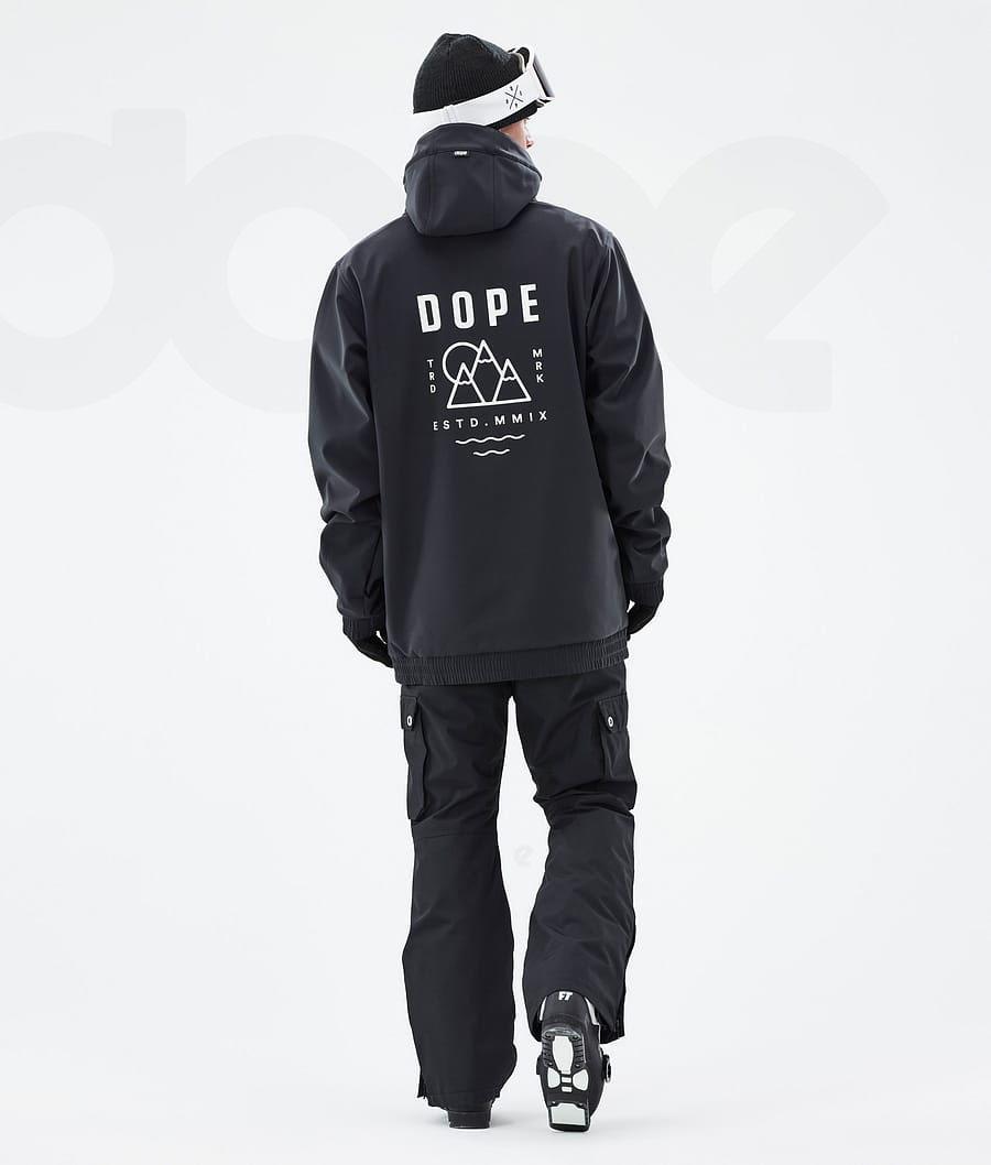 Dope Yeti Summit Uomo Giacche Da Sci Nere | ITLH2974