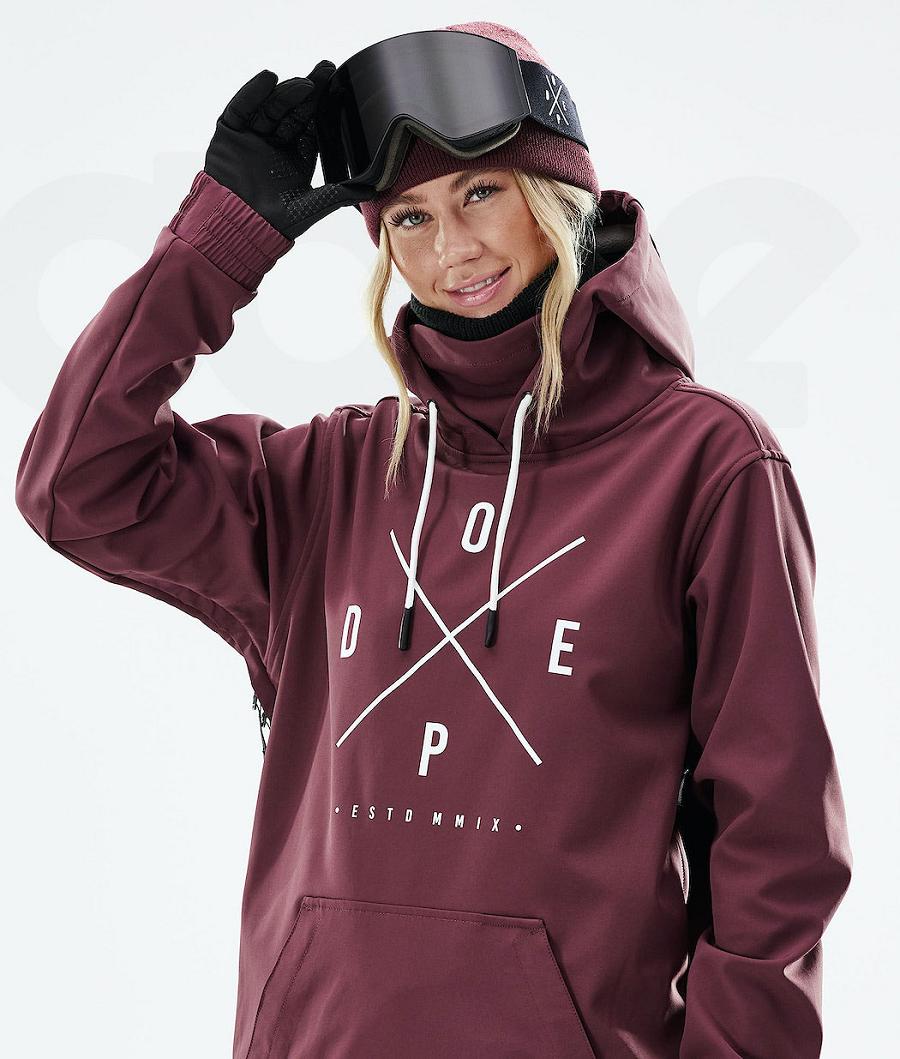 Dope Yeti W 2021 2X-Up Donna Giacche Snowboard Bordeaux | ITDN3529