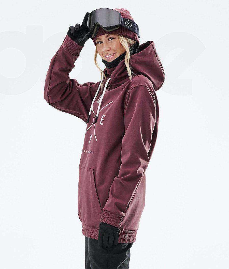 Dope Yeti W 2021 2X-Up Donna Giacche Snowboard Bordeaux | ITDN3529