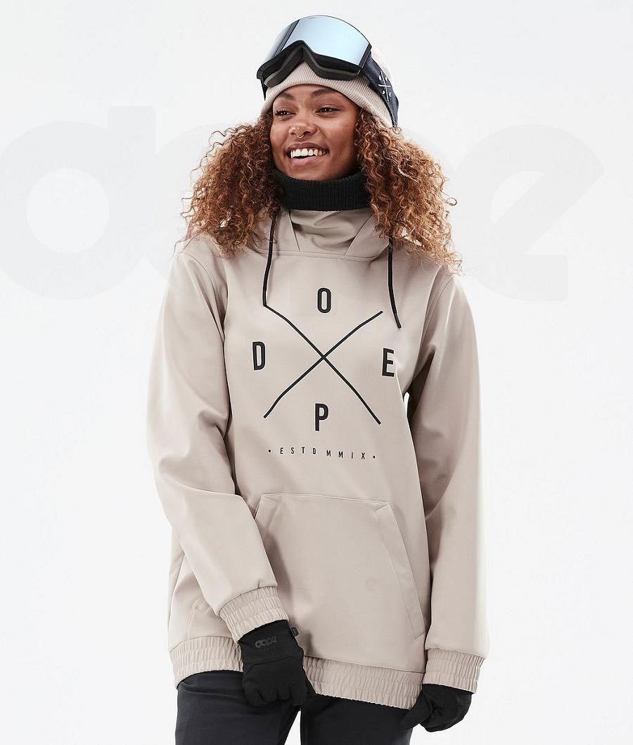 Dope Yeti W 2X-Up Donna Giacche Snowboard Marroni | ITDN3536